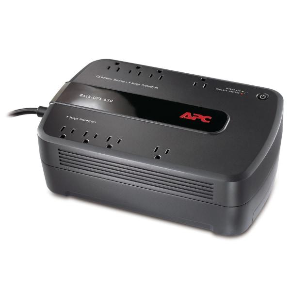 APC UPS, 650VA UPS Battery Backup Surge Protector