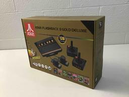 Atari Flashback 8 Gold Console HDMI 120 Games 2 Wireless Controllers