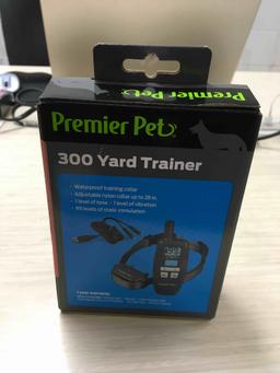 Premier Pet 300 Yard Remote Trainer - Easy-To-Use Dog Training Collar