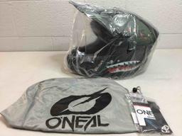 Oneal 2020 5 Series Helmet - Warhawk Black/Green - X-Large