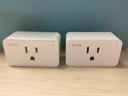 Wyze Wi-Fi Smart Plug (2-Pack), White