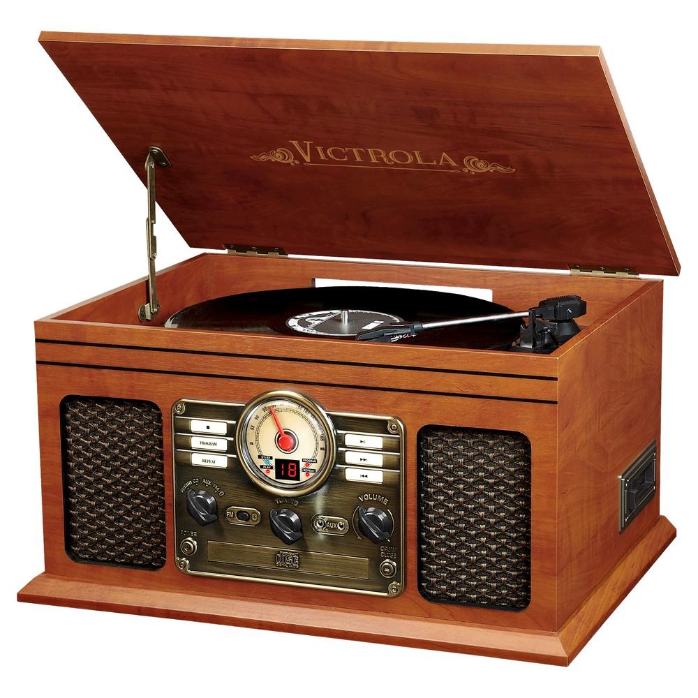 Innovative Technology VTA-200B MH Victrola Nostalgic Classic Wood, Mahogany