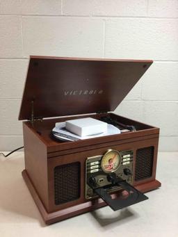 Innovative Technology VTA-200B MH Victrola Nostalgic Classic Wood, Mahogany