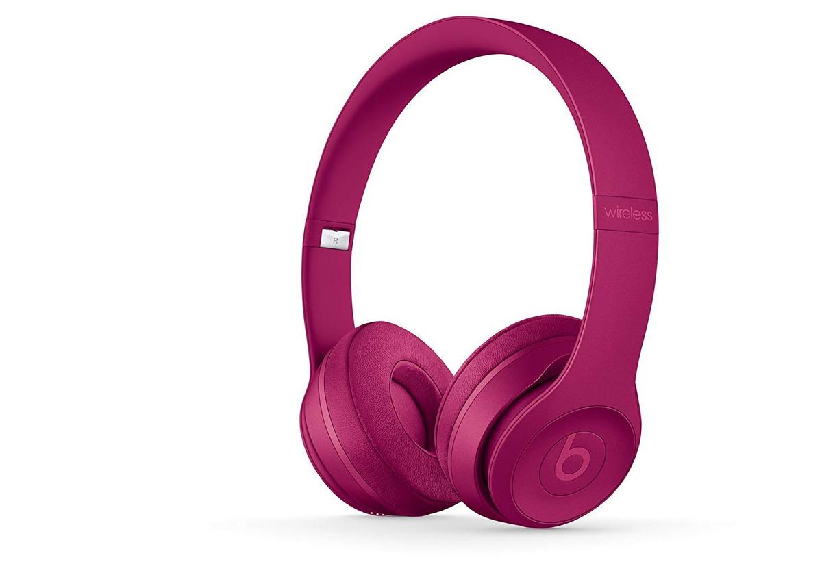Beats by Dre Solo 3 Wireless On Ear Headphone Neighborhood Collection, Brick Red