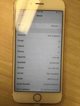 Apple iPhone 6s rose gold 128 GB, MKT62LL/A