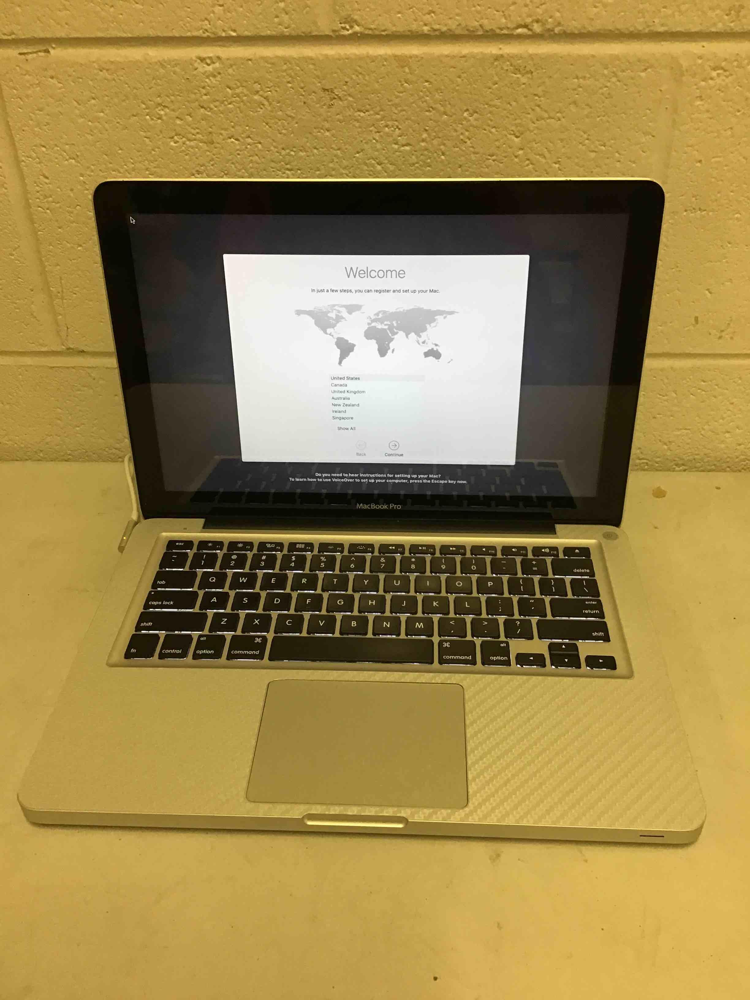 Apple MacBook Pro 13.3" Laptop Intel Core i5 4GB 500GB Mac OS - Silver - pre-owned