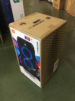 JBL - PartyBox 100 Portable Bluetooth Speaker - Black