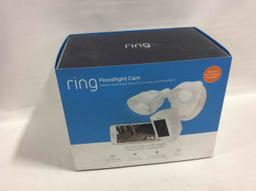 Ring Outdoor Wi-fi Cam With Motion Activated Floodlight, White