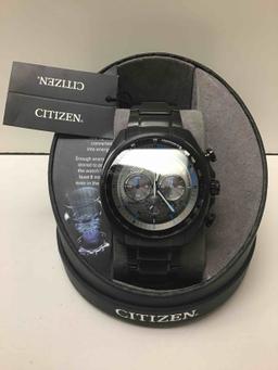 Citizen Drive 45mm Men's Solar Powered Chronograph Sport Watch - Black