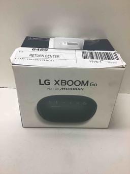 LG PL2 XBOOM Go Water-Resistant Wireless Bluetooth Party Speaker Black