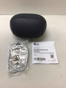 LG PL2 XBOOM Go Water-Resistant Wireless Bluetooth Party Speaker Black