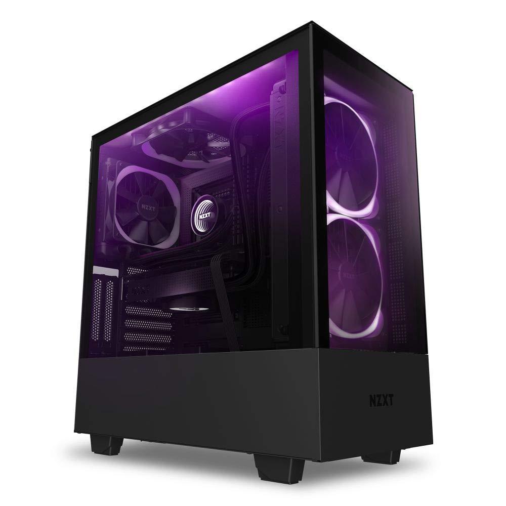 NZXT H510 Elite - CA-H510E-B1 - Premium Mid-Tower ATX Case PC Gaming Case - Black