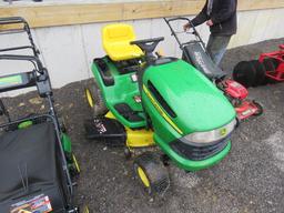 #72 John Deere 125 Automatic Riding Mower, Hydro