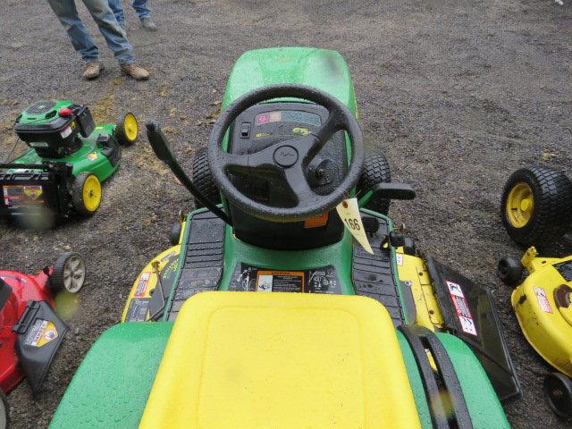 #166 John Deere GT235 Riding Mower, Hydro, 48"