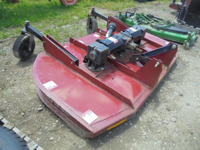 Howse 8' Rotary Mower, Unused, 3pt, Missing Couplers Between Gearbox, AS-IS