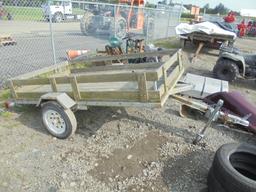 Single Axle Tilt Trailer, No Paperwork