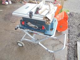 Bosch Table Saw w/ Stand, Like New