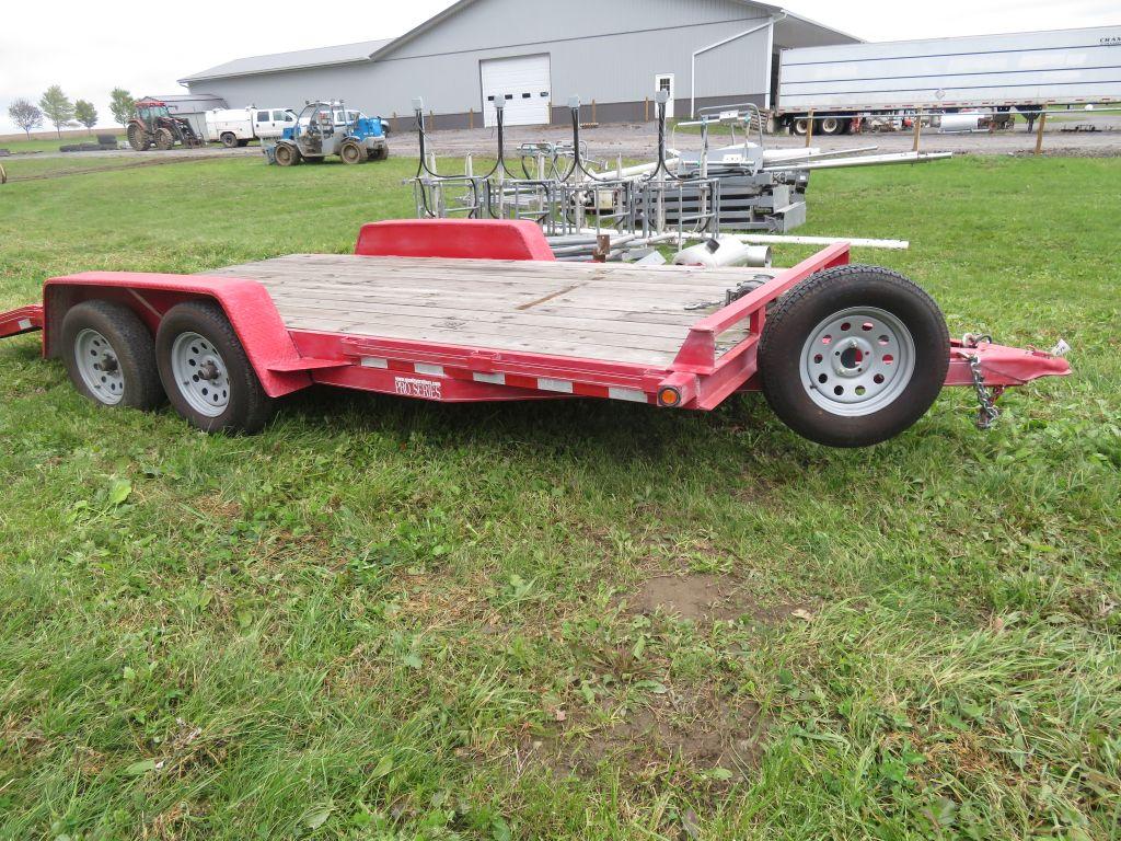 Quality Trailer w Title & Tandem Axle
