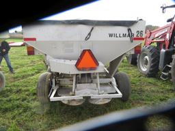 Willmar Super 500, TA Double Spinner, Fertilzer Spreader