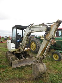 Bobcat Mini-Excavator - Steel Tracks