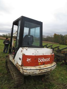 Bobcat Mini-Excavator - Steel Tracks