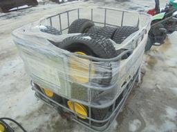 Crate Of Lawn & Garden Wheels