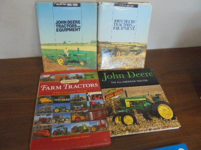 (7) Hardcover Books, John Deere, Farm Tractors, JD Blacksmith Boy