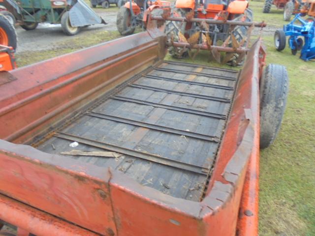 New Holland 518 Manure Spreader, Pto Drive, Top Beater, Has Been Hooked Up