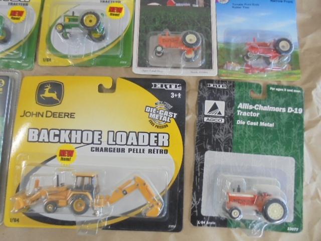 (11) 1/64 Toy Tractors NIB