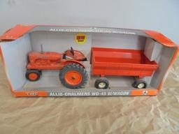 Allis Chalmers WD45 w/ Wagon, ERTL 1/16