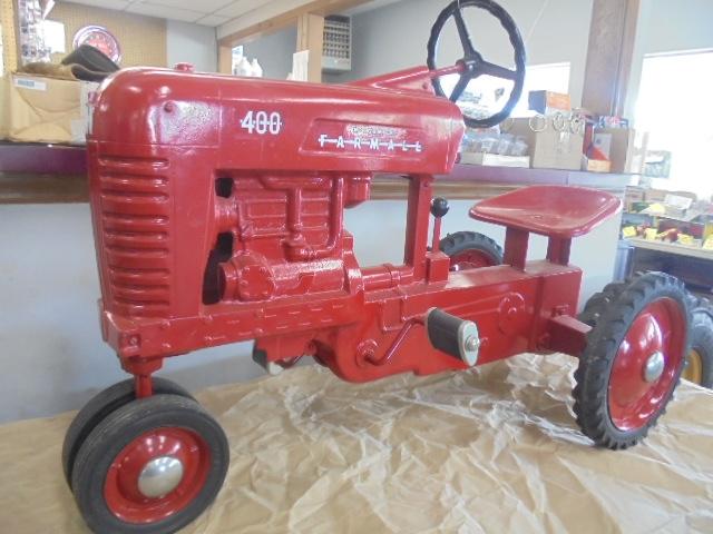 Farmall 400 ESKA Pedal Tractor, Nicely Restored