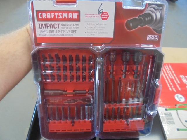 New Craftsman Impact 49 PC Drill & Drive Set