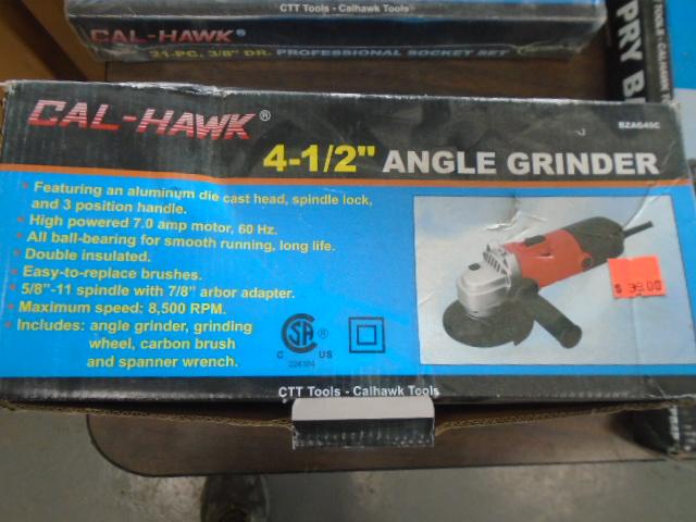 New Calhawk 4 1/2" Angle Grinder