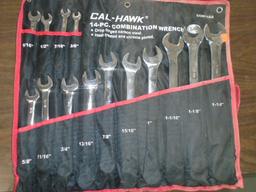 Calhawk 14 pc SAE Wrench Set