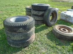 Lot Of Truck Tires, Various Sizes