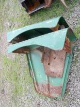 Pair Of Oliver Tractor Fenders