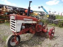 Farmall 340 Gas Tractor, Narrow Front End, Fast Hitch, No Rear Tires Or Sea