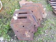 (9) Case IH Suitcase Weights, By The Piece Times 9
