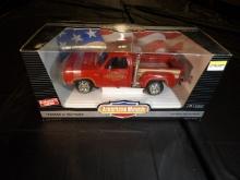 1/18 ERTL American Muscle '78 Dodge Little Red Truck