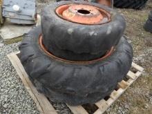 Set Of 4 Tires & Rims For Kubota L245