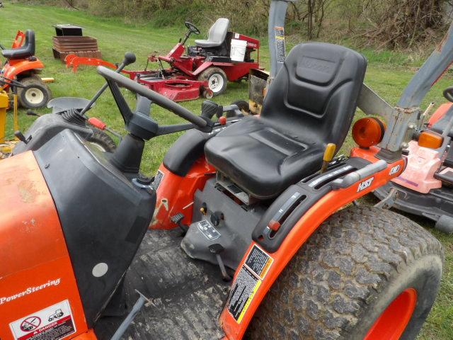 Kubota B7510 4wd Compact Tractor, 2 Speed Hydro, Power Steering, 60" Mid Mo