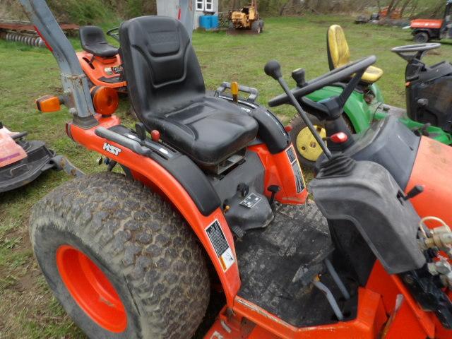 Kubota B7510 4wd Compact Tractor, 2 Speed Hydro, Power Steering, 60" Mid Mo