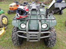 Yamaha Big Bear 400 ATV 4 Wheeler, 4x4, 480 Hours, Like New Tires, Clean