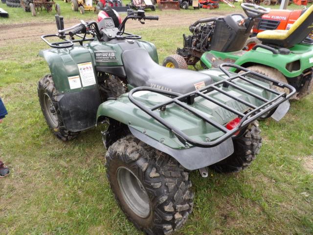 Yamaha Big Bear 400 ATV 4 Wheeler, 4x4, 480 Hours, Like New Tires, Clean