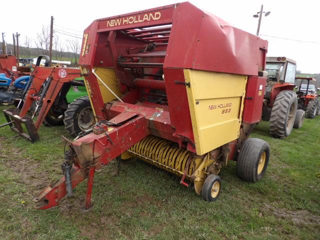 New Holland 853 Round Baler, Has Control Box