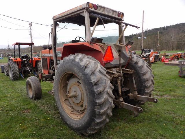 Massey Ferguson 2675 2wd Tractor, Runs & Drives But The Clutch Slips, 3 Spe