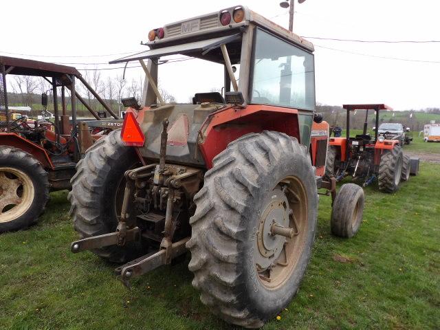 Massey Ferguson 2675 2wd Tractor, Runs & Drives But The Clutch Slips, 3 Spe