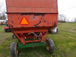 Killbros 350 Gravity Wagon On HD John Deere Running Gear, Bin Extensons, Ni