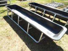 10' Poly Bunk Feeder