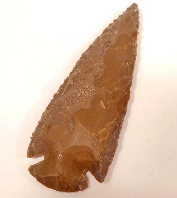 HUGE ARROWHEAD - APPROX. 4.5" - 5" LONG